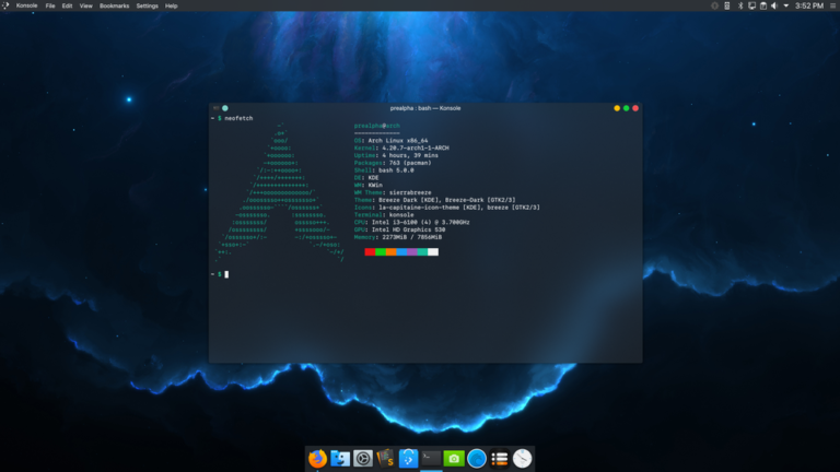 redshift archlinux